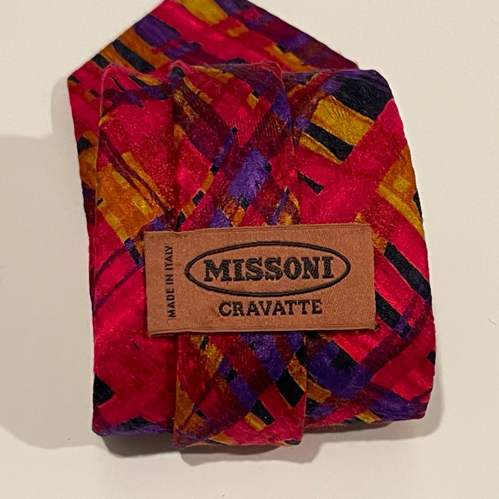 Vintage‎ Missoni Cravatte Tie